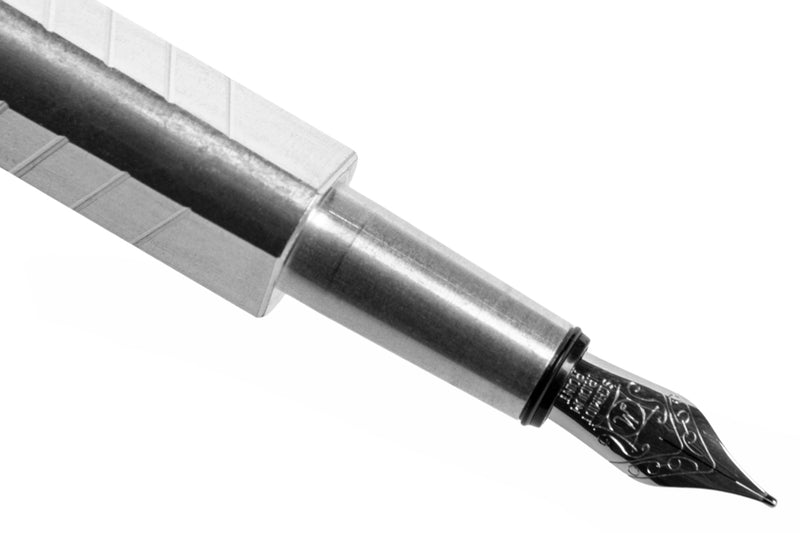 Kolo Tino Fountain Pen - Raw Aluminum