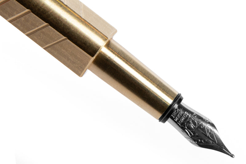 Kolo Tino Fountain Pen - Raw Brass