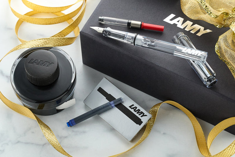 LAMY vista & bottled ink gift set