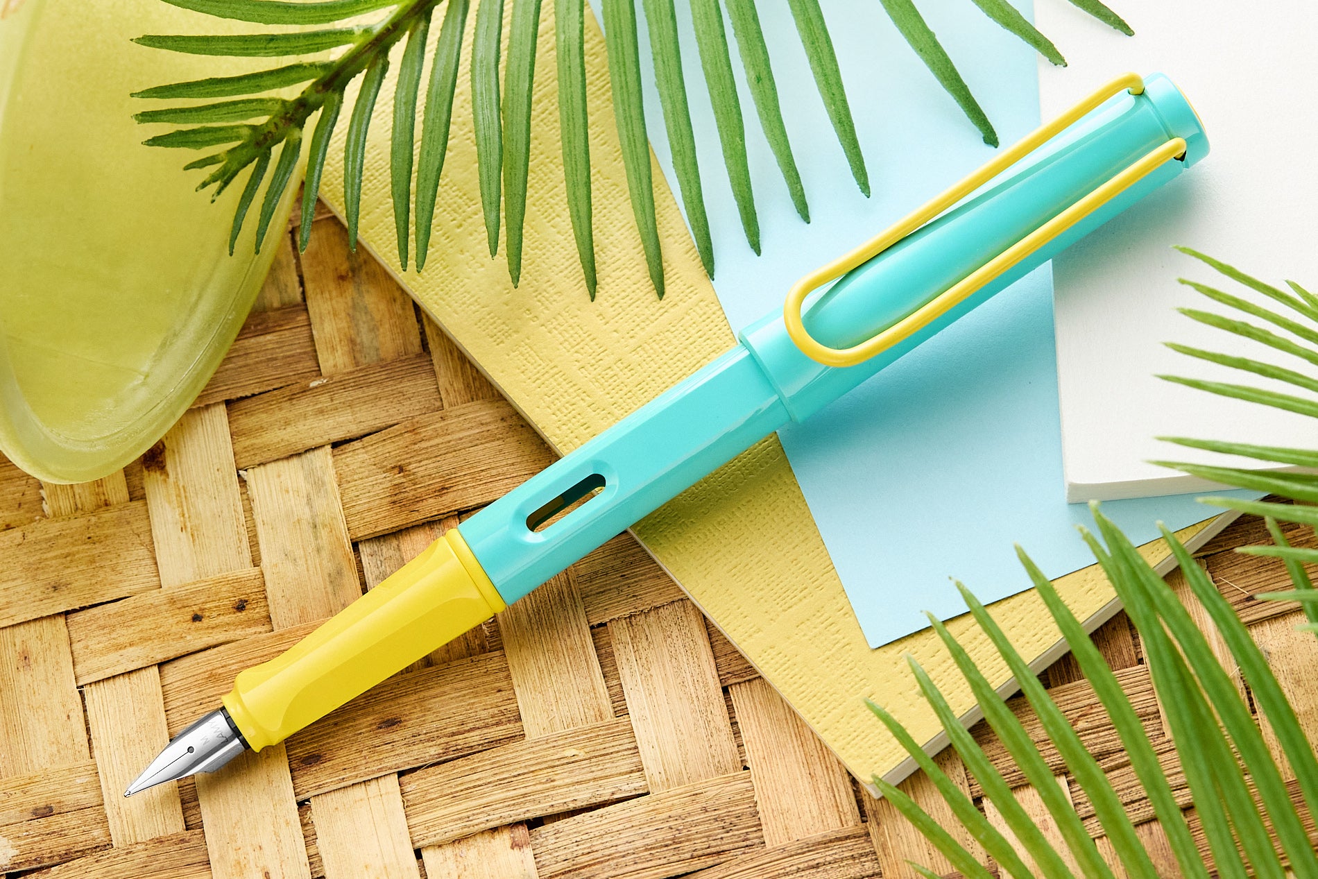 LAMY safari Fountain Pen - pina colada (Special Edition) - The Goulet ...