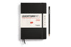 Leuchtturm1917 Medium A5 2025 Weekly Planner & Notebook - Black, Dot Grid