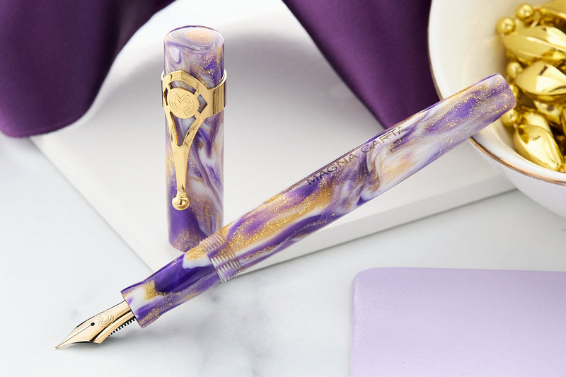 (Bottom Shelf) Magna Carta Mag 500 Fountain Pen - Lilac Gold (Special Edition)