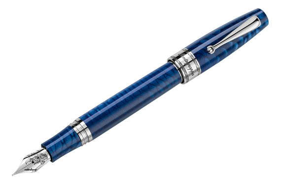 Montegrappa Regal Year of the Dragon Fountain Pen - Indigo Blue (Limited Edition)