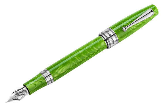 Montegrappa Regal Year of the Dragon Fountain Pen - Mamba Green (Limited Edition)