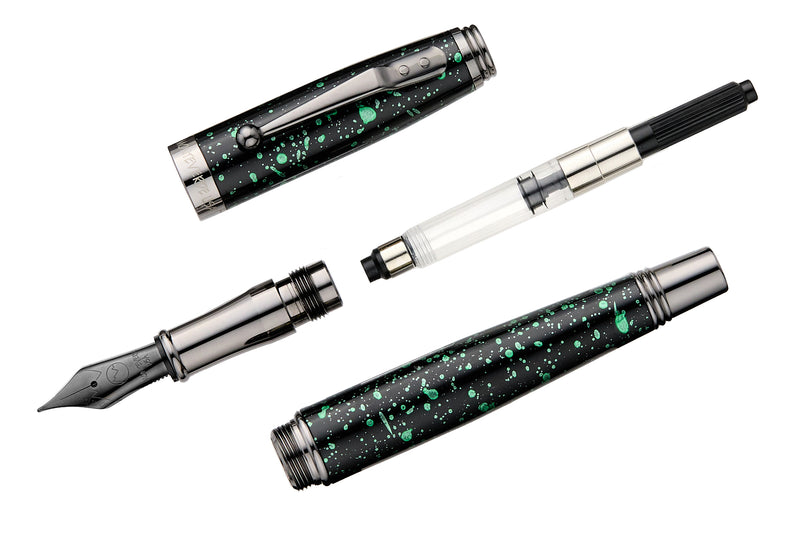 Monteverde Invincia Vega Fountain Pen - Starlight Green