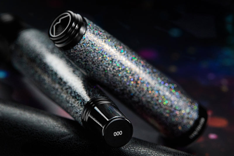 Monteverde Invincia Fountain Pen - Black Sparkle City (Special Edition)