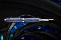 Monteverde Invincia Fountain Pen - Blue Sparkle City (Special Edition)