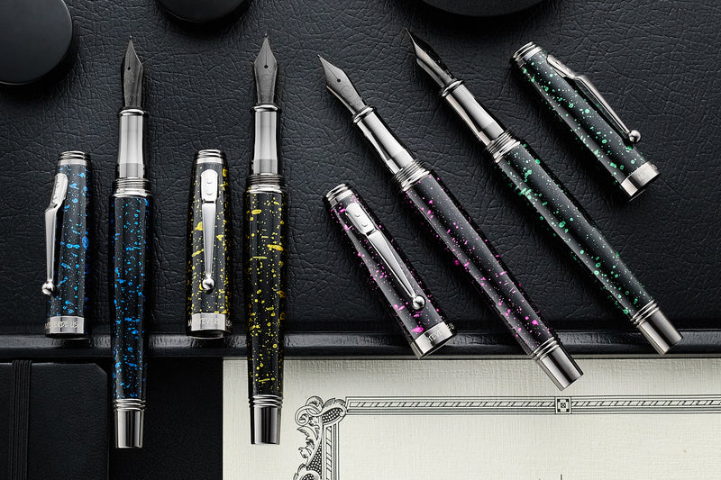 Monteverde Invincia Vega Fountain Pen - Starlight Purple