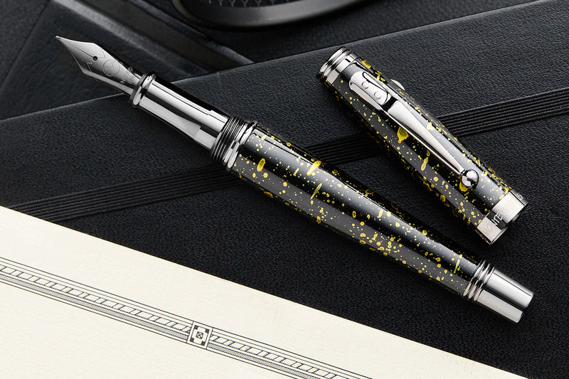 Monteverde Invincia Vega Fountain Pen - Starlight Yellow