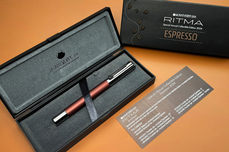 Monteverde Ritma Fountain Pen - Espresso (Special Edition)