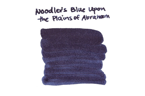 Noodler's Blue Upon the Plains of Abraham fountain pen ink