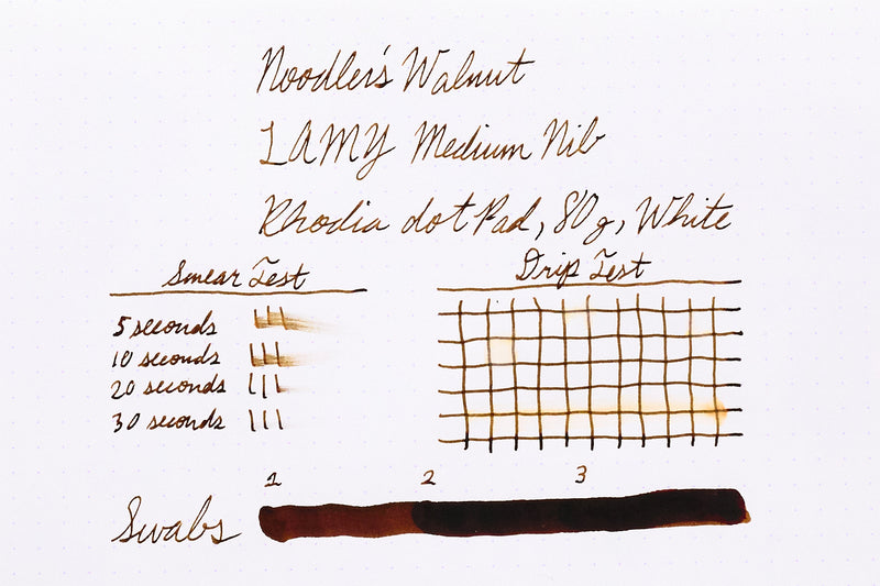 Noodler's Walnut - Ink Sample