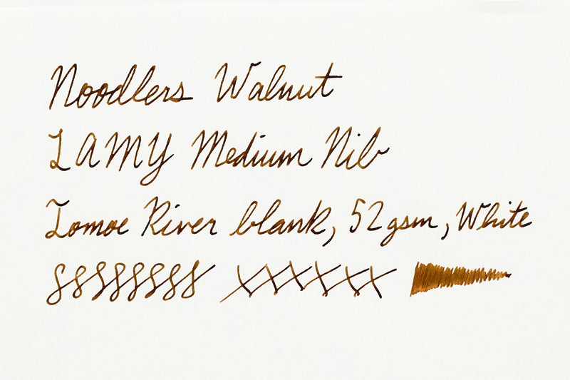 Noodler's Walnut - Ink Sample