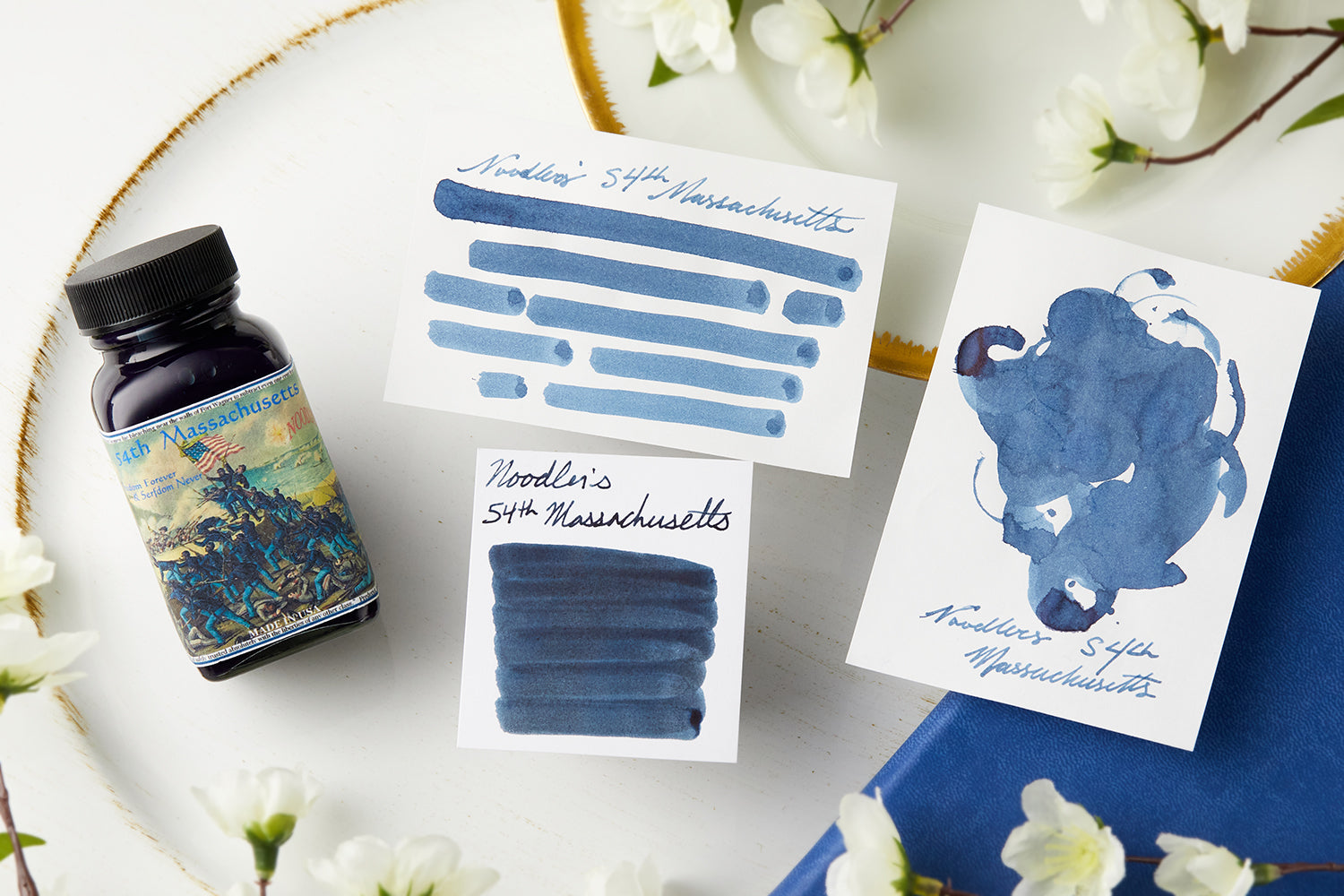 Noodler's 54th Massachusetts Ink Review — The Pen Addict