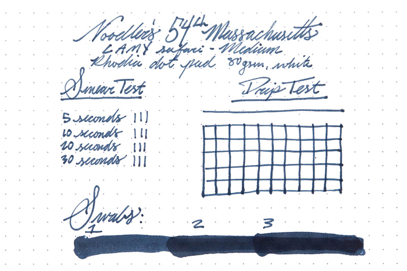 Noodler's 54th Massachusetts - Ink Sample