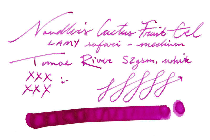 Noodler's Cactus Fruit Eel - Ink Sample