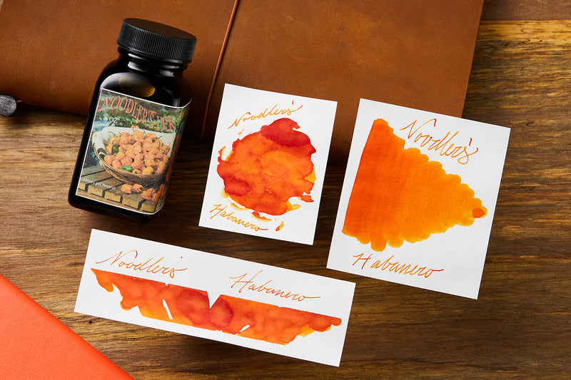 Noodler's Habanero - Ink Sample