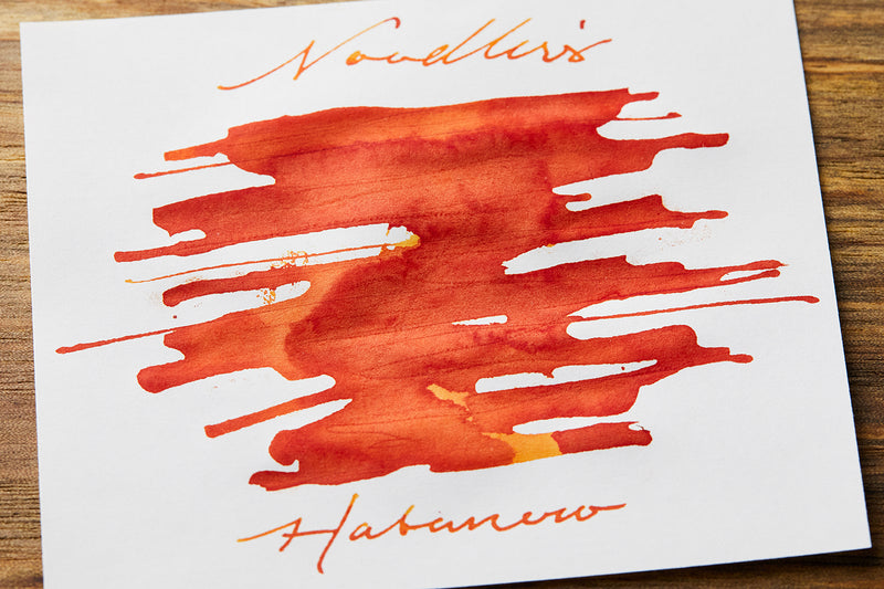 Noodler's Habanero - Ink Sample