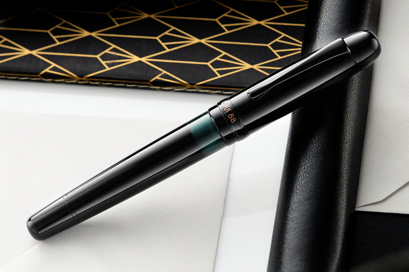 Opus 88 Jazz Fountain Pen - Solid Black