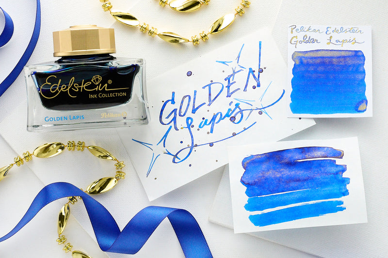 Pelikan Edelstein Golden Lapis - Ink Sample (Special Edition)