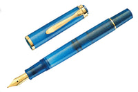 Pelikan M200 Fountain Pen - Golden Lapis (Special Edition)