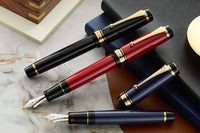 Pilot Custom Urushi Fountain Pen - Prussian Blue