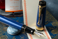 Pilot Custom Urushi Fountain Pen - Prussian Blue