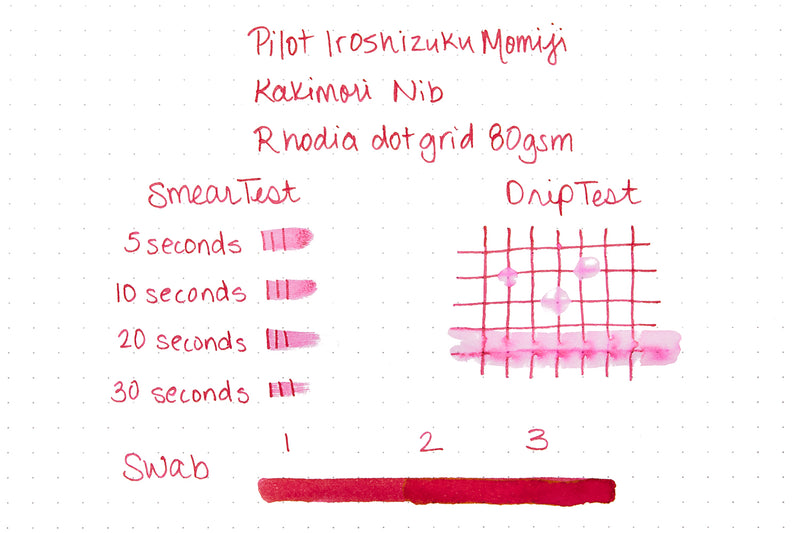 Pilot Iroshizuku Momiji - Ink Sample