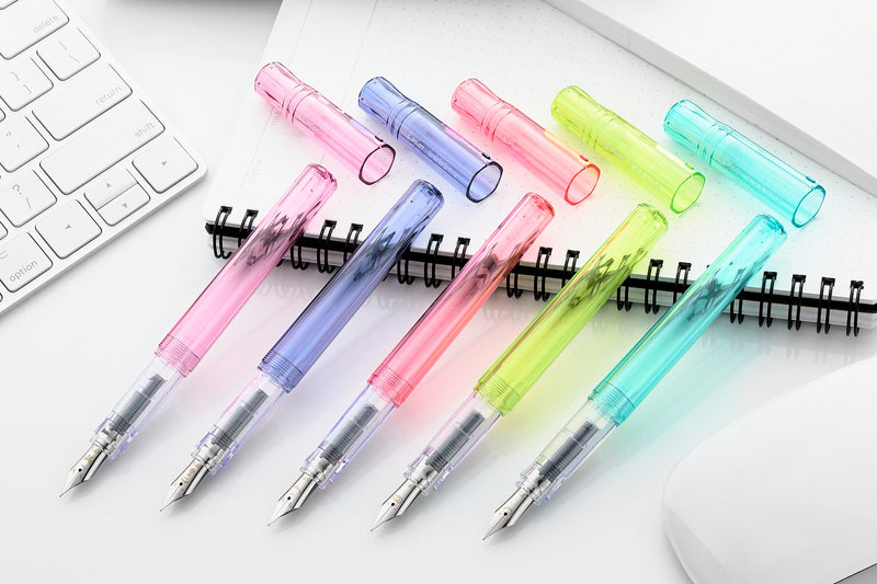 Pilot Kakuno Fountain Pen - Translucent Pink