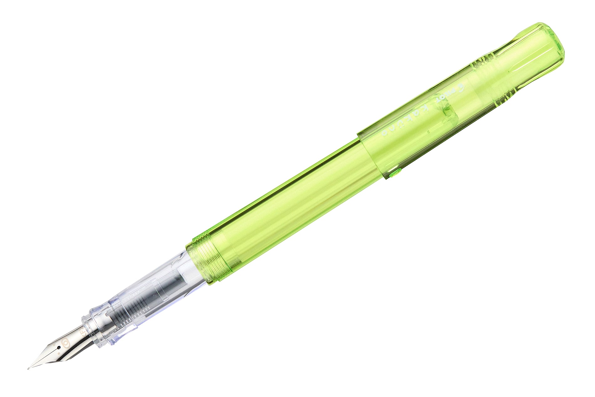 Pilot Kakuno Fountain Pen - Translucent Green - The Goulet Pen Company