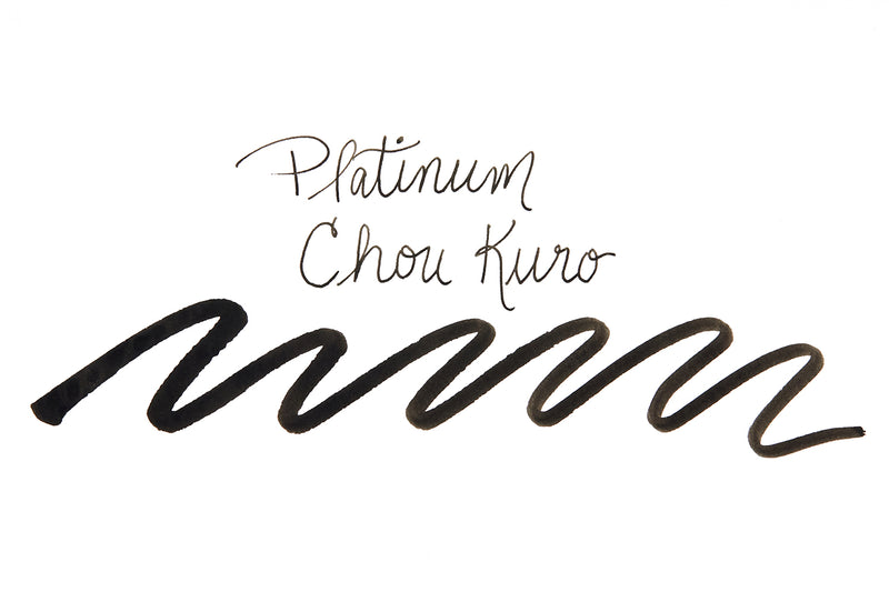 Platinum Chou Kuro Black - 60ml Bottled Ink