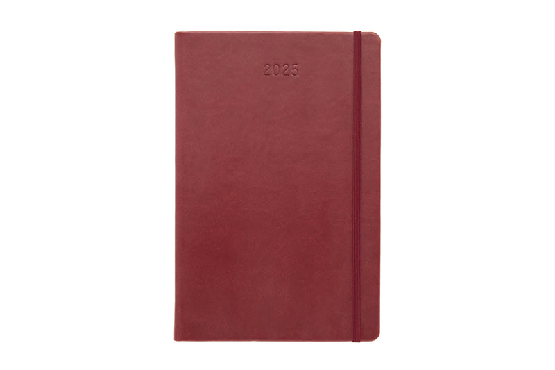 Rhodia 2025 Weekly Planner - Burgundy