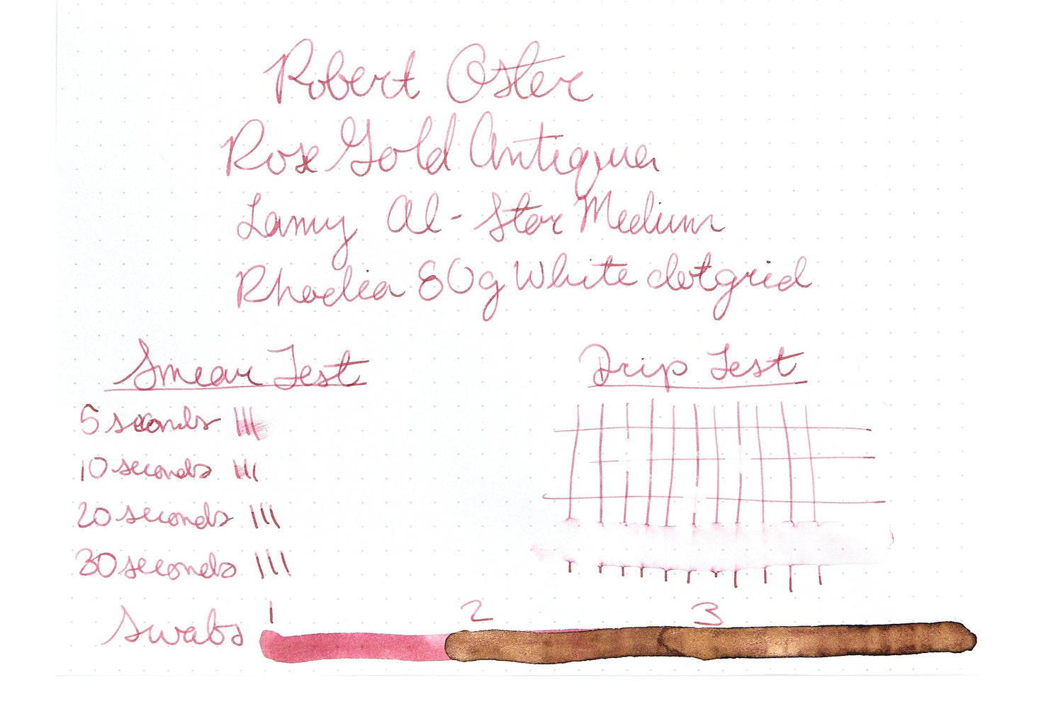ink review : Robert Oster Gold Antiqua – inkxplorations