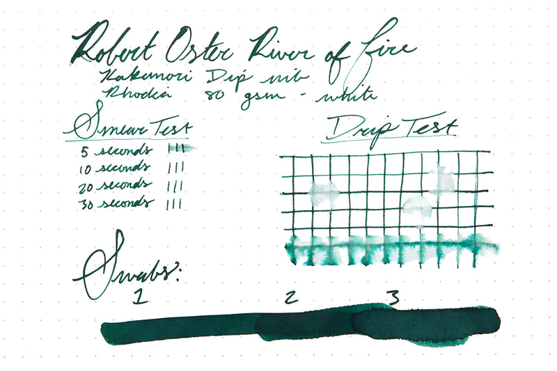 Robert Oster River of Fire - 50ml Bottled Ink