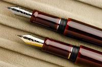 SCRIBO PIUMA Fountain Pen - Hane Tamenuri w/ Ruthenium (Limited Edition)