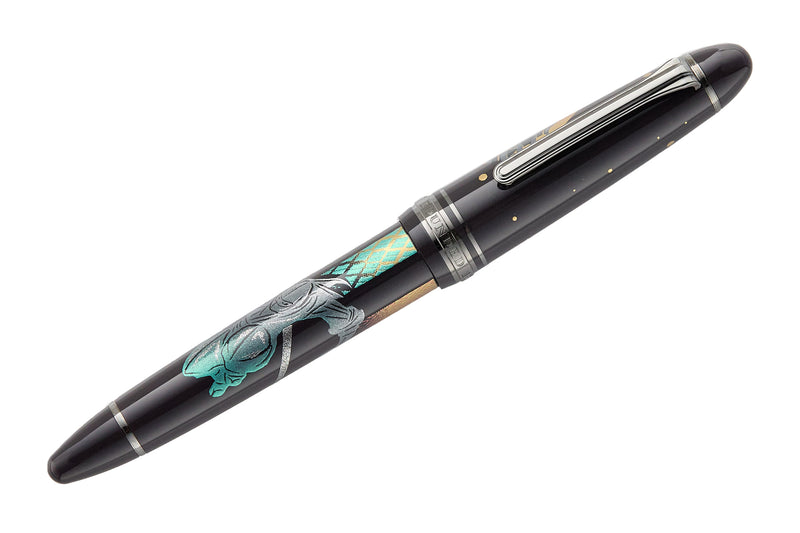 Sailor 1911L Ninja Maki-e Fountain Pen - Oshiro