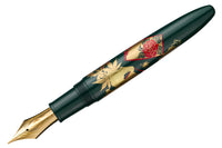 Sailor 1911 King of Pens Maki-e Fountain Pen - Hanafuda Ino-shika-cho (Limited Edition)