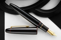 Sailor King of Pens Tamenuri Fountain Pen - Kuro-beni (Limited Edition)