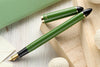 Sailor Compass Fude De Mannen Fountain Pen - Dark Green, 55°