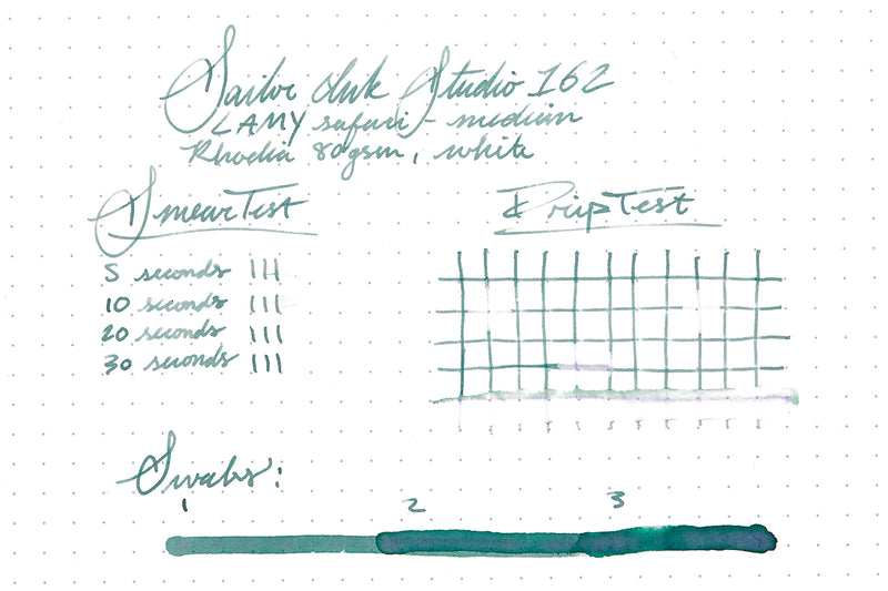 Sailor Ink Studio 162 - Ink Sample