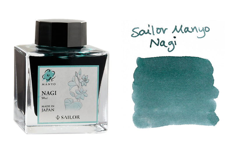 Sailor Manyo Nagi - 50ml Bottled Ink