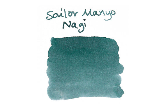 Sailor Manyo Nagi - Ink Sample