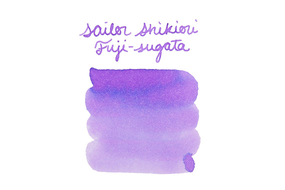 Sailor Shikiori Fuji-sugata fountain pen ink