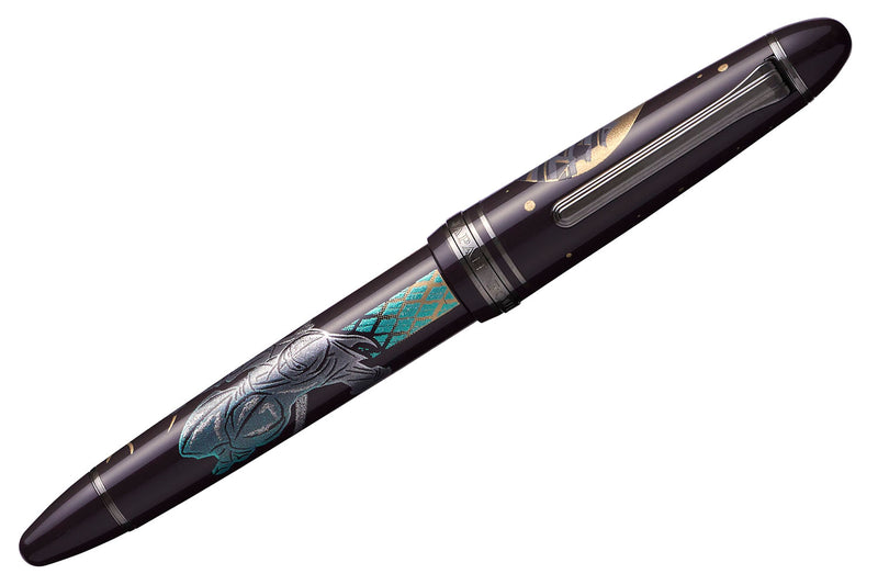 Sailor 1911L Ninja Maki-e Fountain Pen - Oshiro