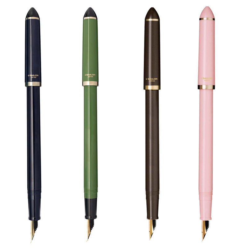 Sailor Compass Fude De Mannen Fountain Pen - Pearl Pink, 40°