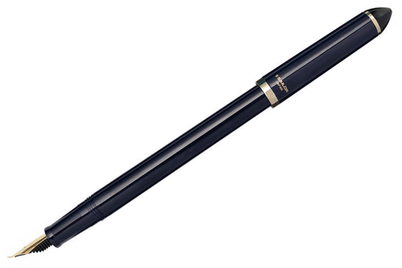 Sailor Compass Fude De Mannen Fountain Pen - Dark Blue