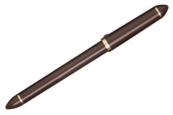 Sailor Compass Fude De Mannen Fountain Pen - Pearl Brown