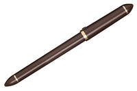 Sailor Compass Fude De Mannen Fountain Pen - Pearl Brown, 40°