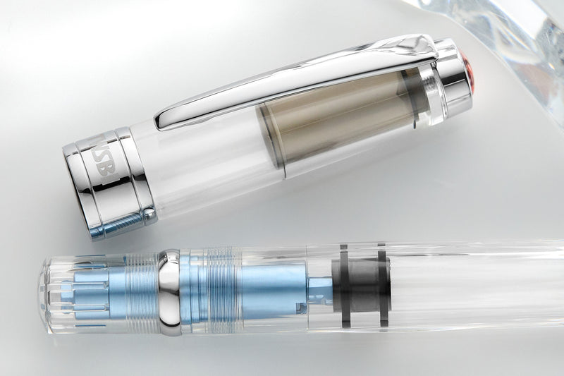 TWSBI Diamond 580AL Fountain Pen - Iceberg Blue