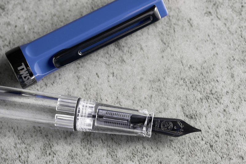 TWSBI ECO Fountain Pen - Slate Blue w/ Onyx